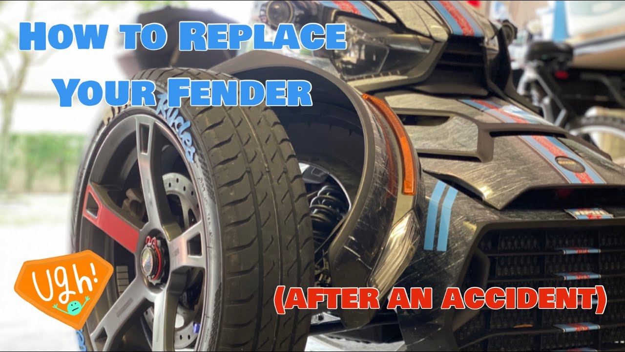 How to Remove & Replace Can Am Ryker Fender
