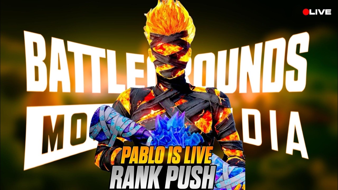 PABLO IS LIVE | CLASSIC PROMOTION MATCHES WITH TEAMMATES | CLOSE TO 100 | BGMI LIVE | RP GIVEAWAY |