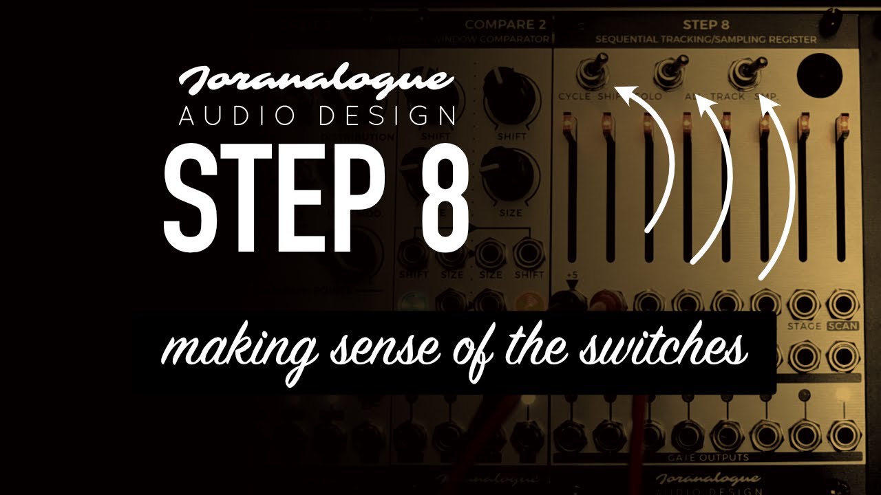 Joranalogue Audio Design STEP 8 / different modes of operation