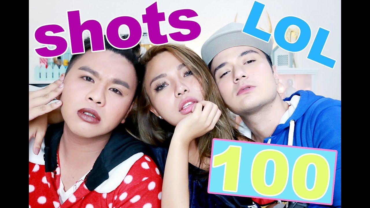 100 Shots Challenge (WALWAL w/ the Mamshies) Josko! HAHAHA!!!
