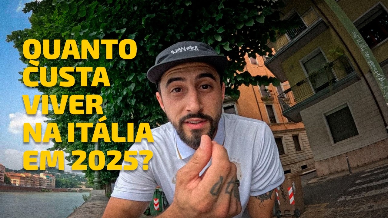 Custo de Vida na Itália! Quanto custa morar na Italia em 2025 🇮🇹