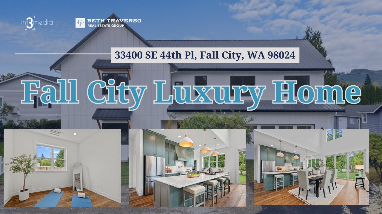 Brand-New Luxury Farmhouse in Fall City, WA | 4-Car Garage | No HOA