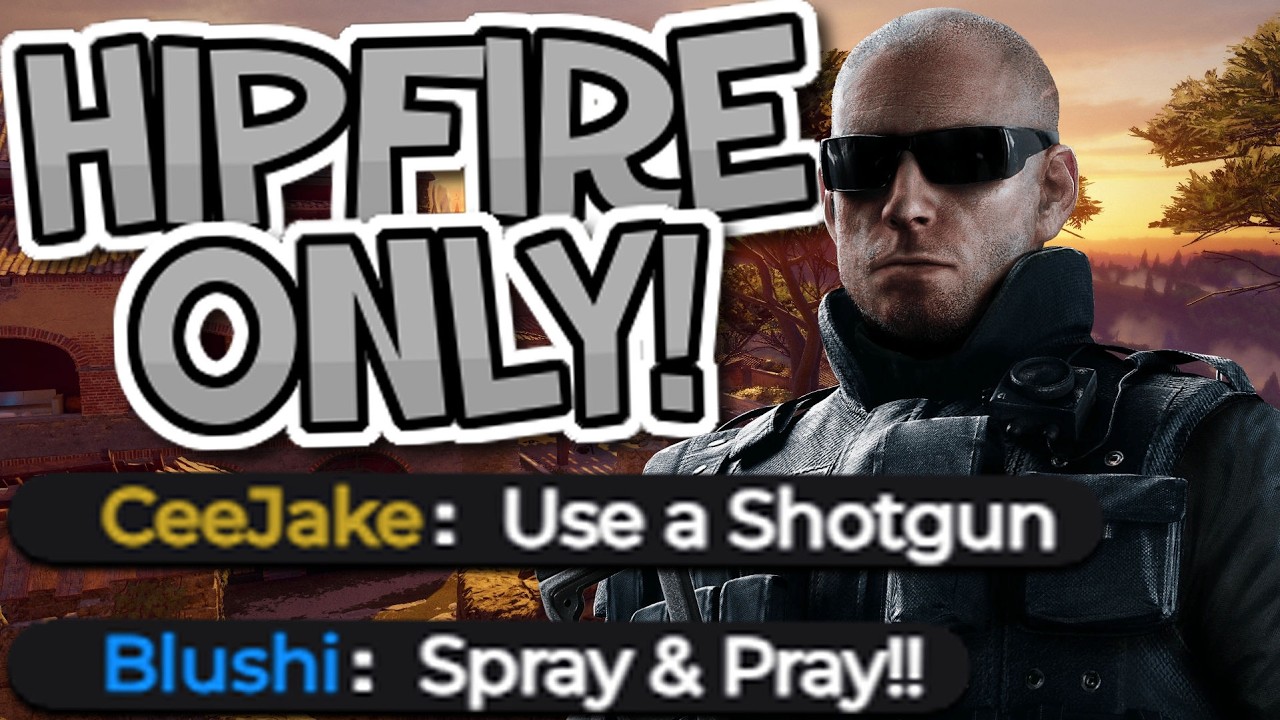 NO Aiming Down Sight! ( Rainbow Six Siege)