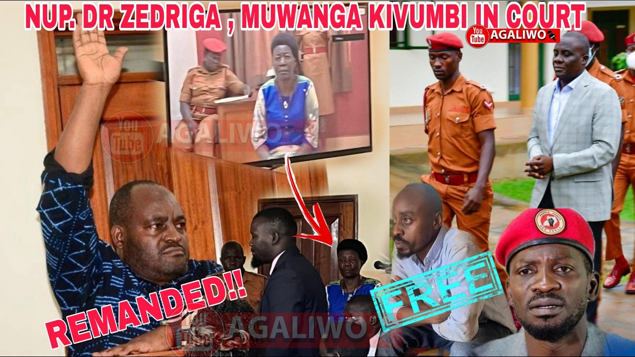 BA DEPUTY BA BOBI WINE, MUWANGA KIVUMBI NE DR LINA ZEDRIGA MU KOOTI, LAWYER WE BAMUTADDE.. BABASIBYE
