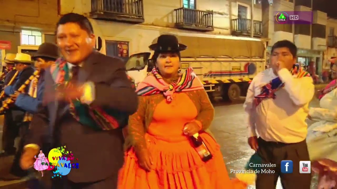 Carnaval de Moho pandillada calle lima #cigatv