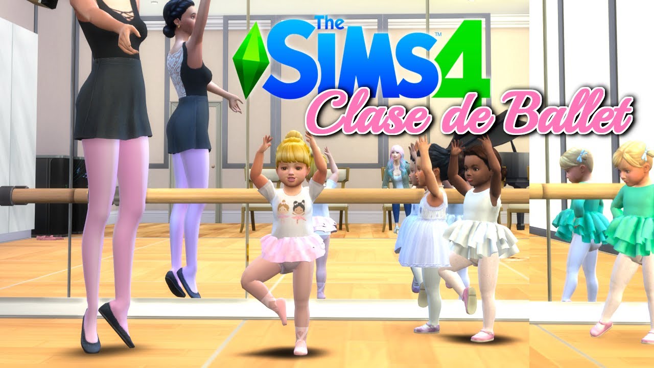 Mama Vlog en Sims - Bebe Goldie Primera Clase de Ballet - Titi Plus Espa&ntilde;ol
