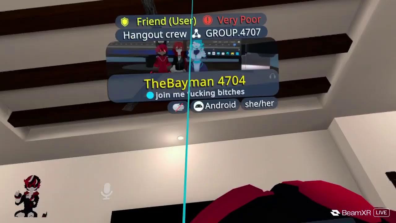 Streaming with BeamXR Live