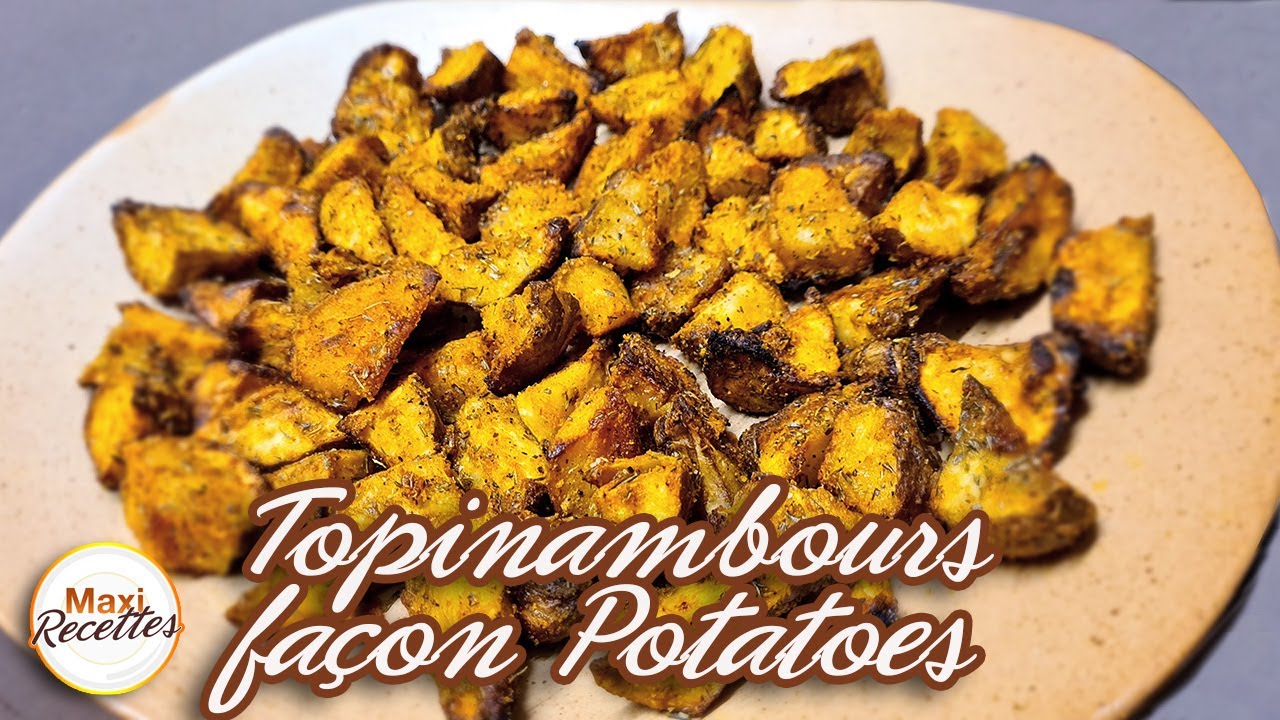 Topinambours façon Potatoes - Recette Facile et Rapide