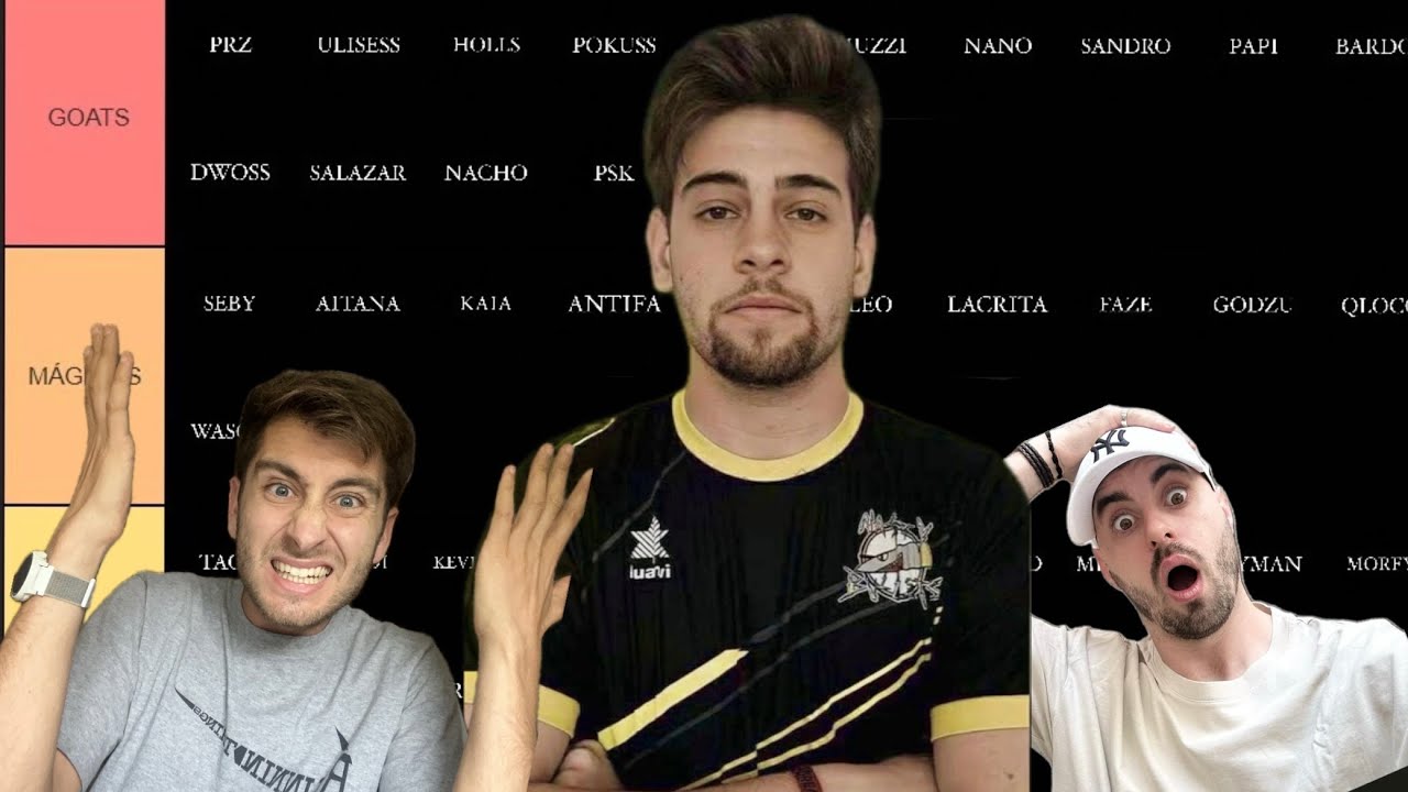 TierList Jugadores Comunidad Española PUBGM ft Brudi