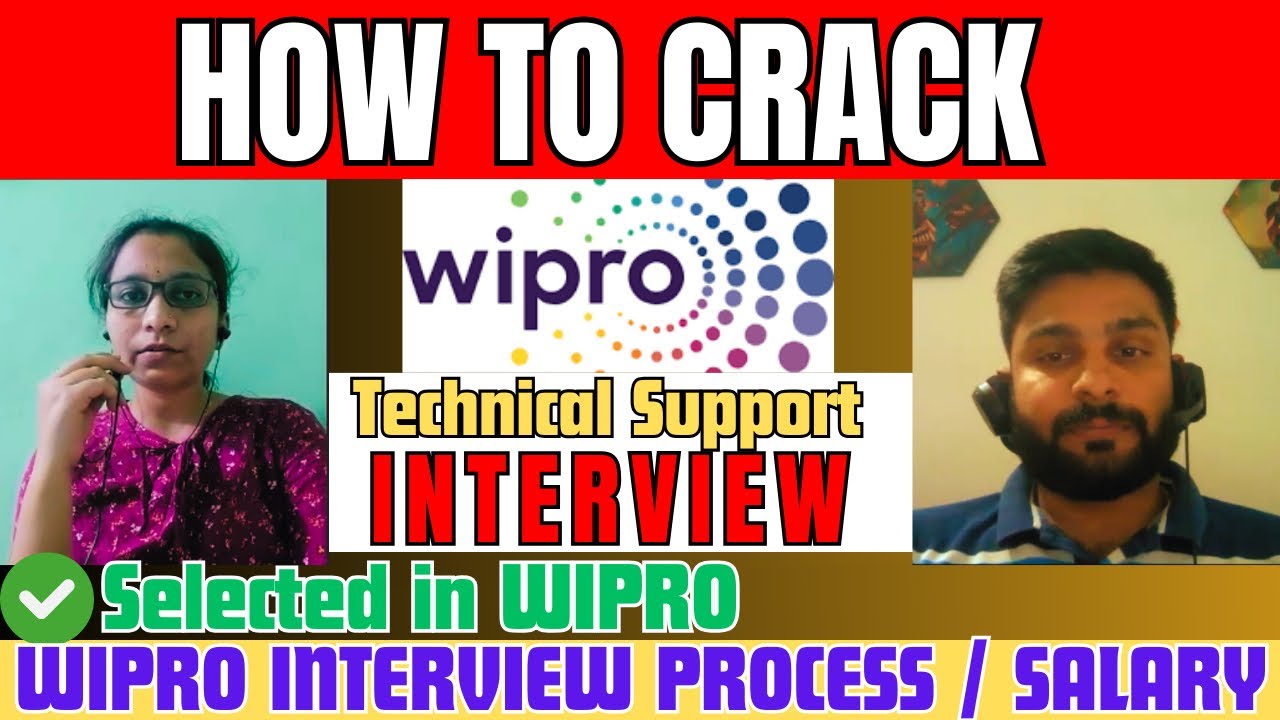 How to Crack Wipro Technical support interview | Interview Pattern | Salary | Interview Process.