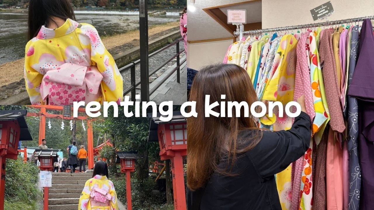 kyoto, japan 🍡 renting a kimono in kyoto
