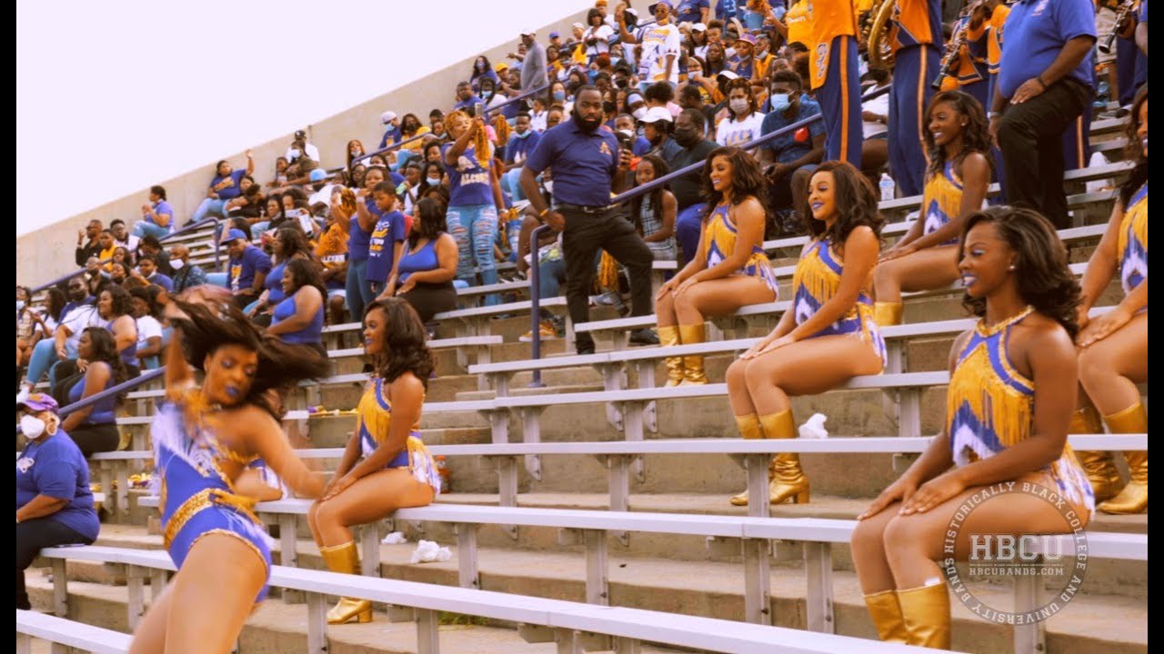 🎧 We Don't Give a Damn (w/ Fan Commentary) - Alcorn State Band & Golden Girls 2021 [4K ULTRA HD]