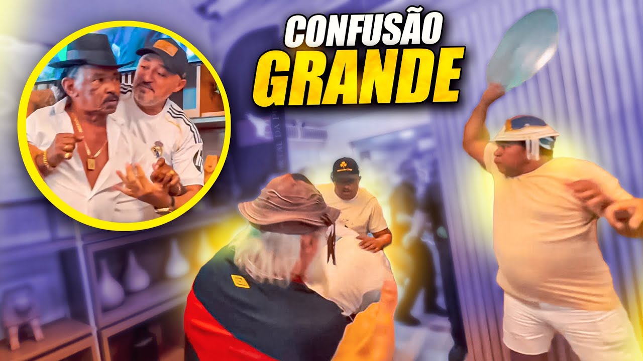 A CONFUSÃO FOI GRANDE COM TIRINGA, GALO CEGO, BIRO E LUIZ DO SOM 😱