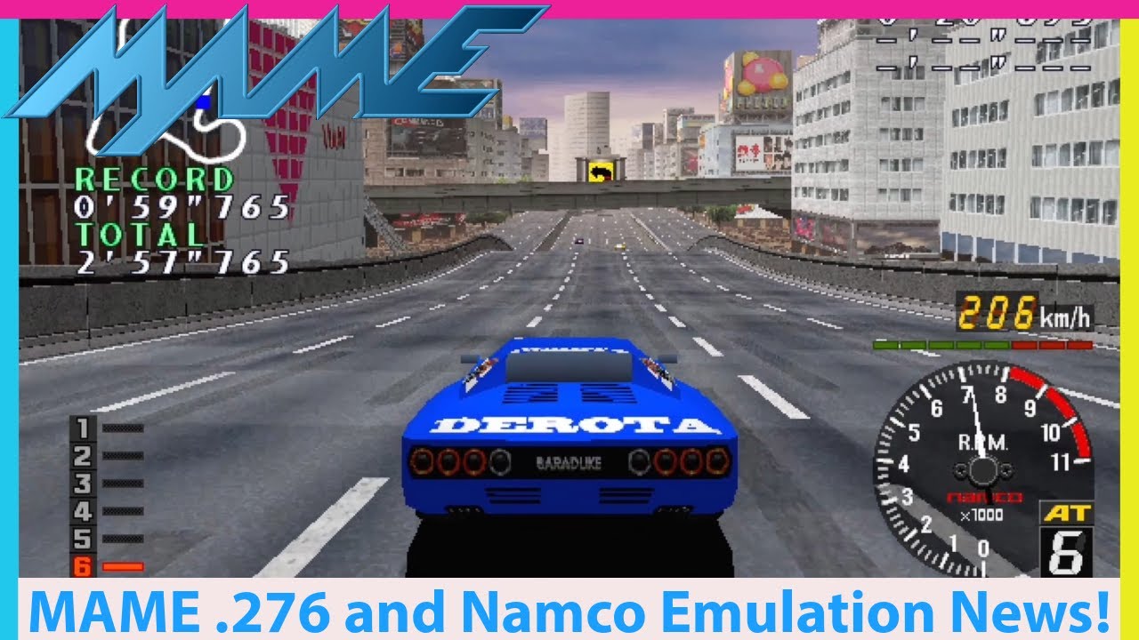 MAME .276 Updates! OG Namco System 22 is Basically Perfect Now