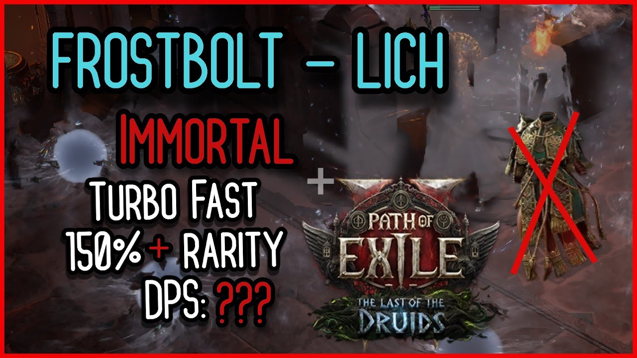 ✔ [POE 2] Бездненный Ледяной Лич - ЗВЕРЬ ХОЛОДА - Сборка в Path Of Exile 2 - Ледяная стрела - COA...