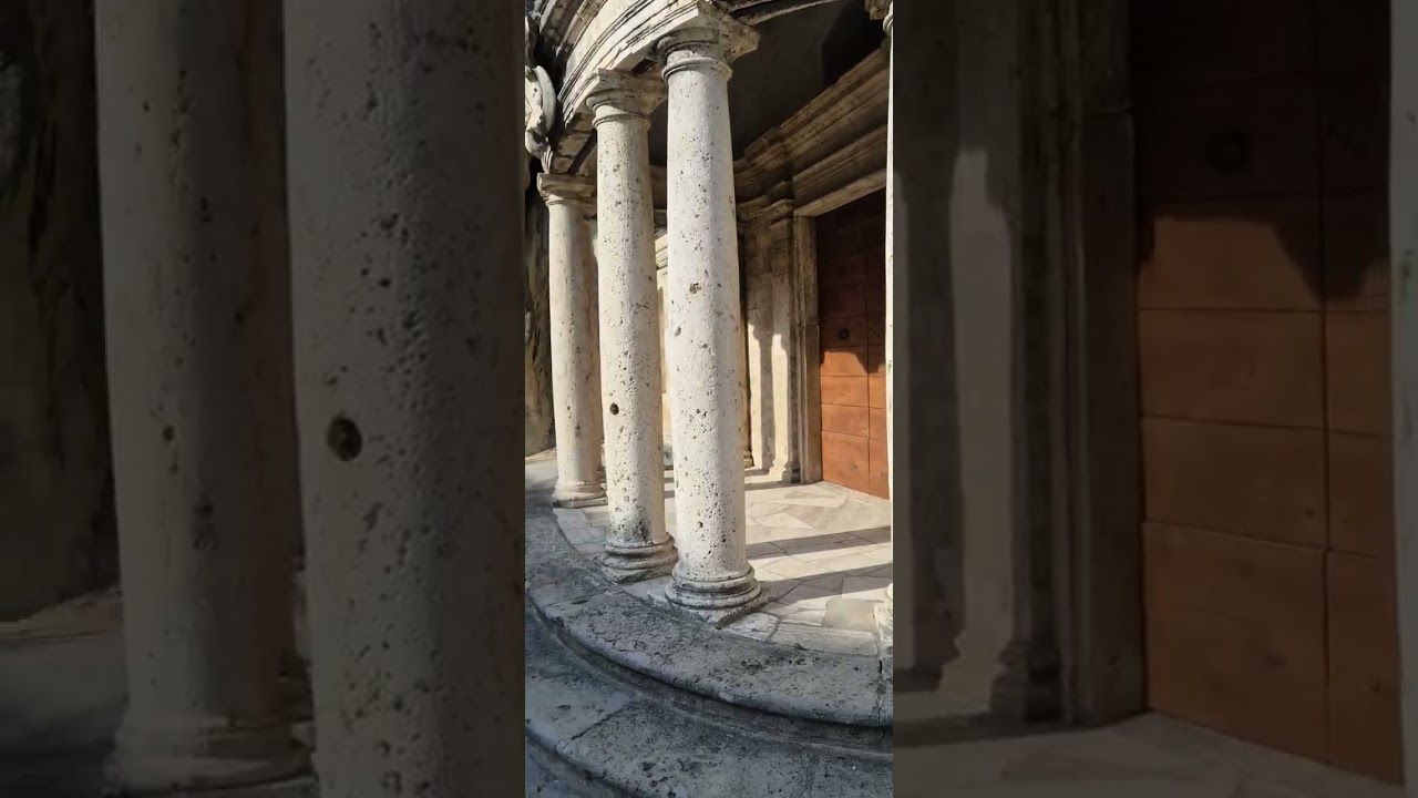шар глины наглядно демонстрирует катастрофу Tempietto San'Emidio delle grotte  Ascoli Piceno  Marche