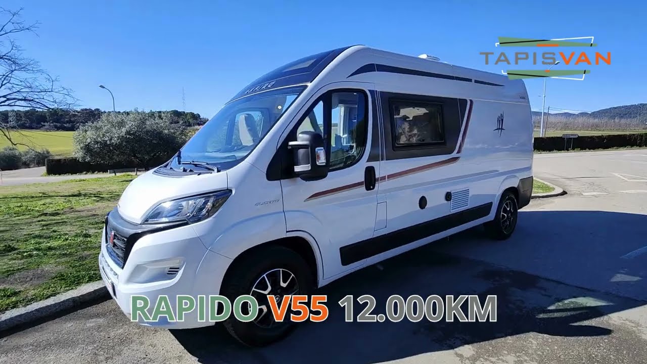 Camper Rapido v55 con solo 12.000km año 2022#ocasion #segundamano
