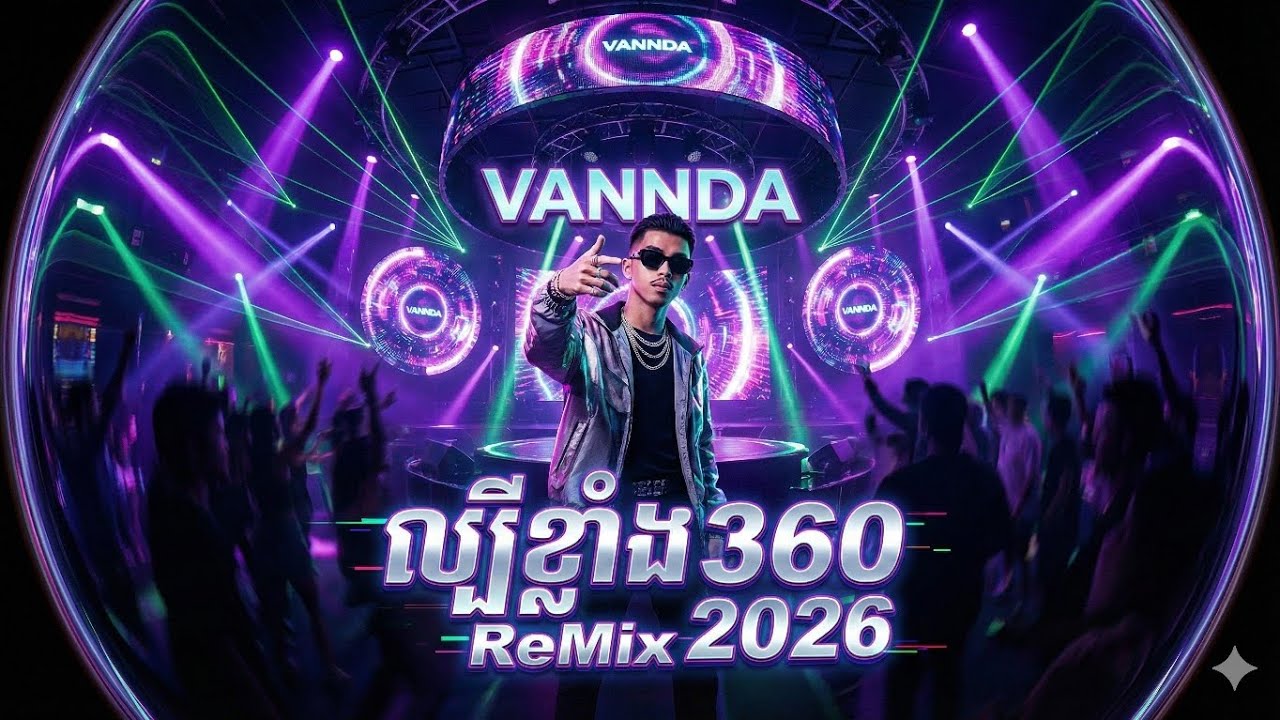 VANNDA - ល្បីខ្លាំង 360 ReMix 2026, បទកំពុងល្បីក្នុងtik tok, 360ដឺក្រេ វណ្ណដា, V3