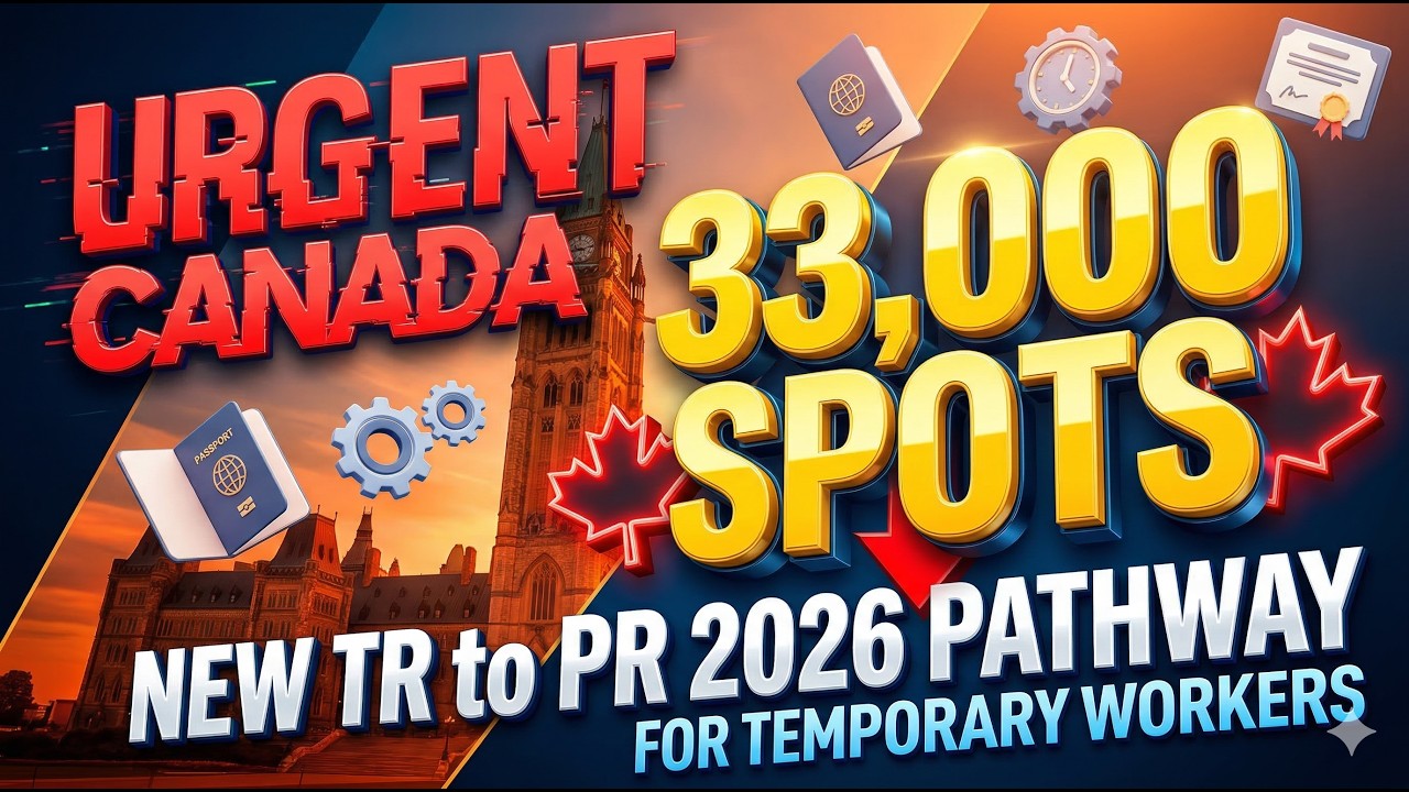 URGENT Canada&rsquo;s NEW 2026 TR to PR Pathway Explained!