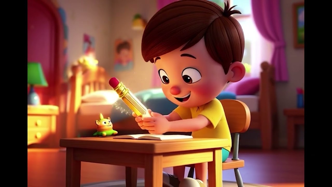 Timmy finds the Pencil | Short Moral Story for Kids✨