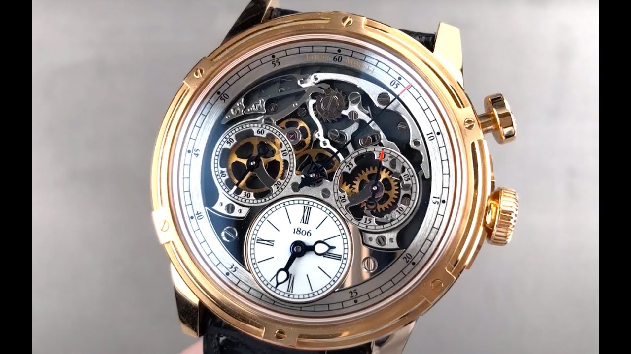Louis Moinet Memoris Chronograph LM-54.50.80 Limited Edition of 60 Louis Moinet Watch Review