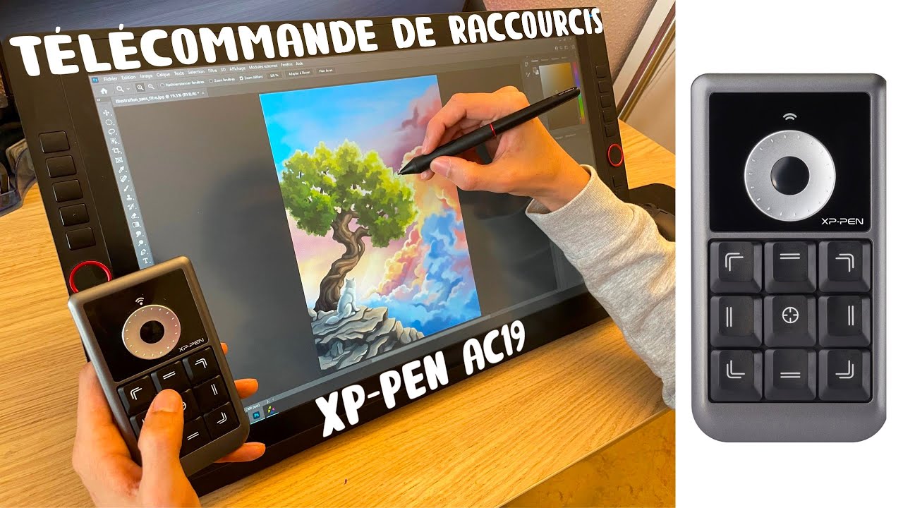 Test XPPEN AC19 Télécommande de Raccourci