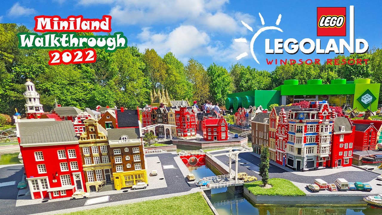 Miniland FULL TOUR from Legoland Windsor (May 2022) [4K]