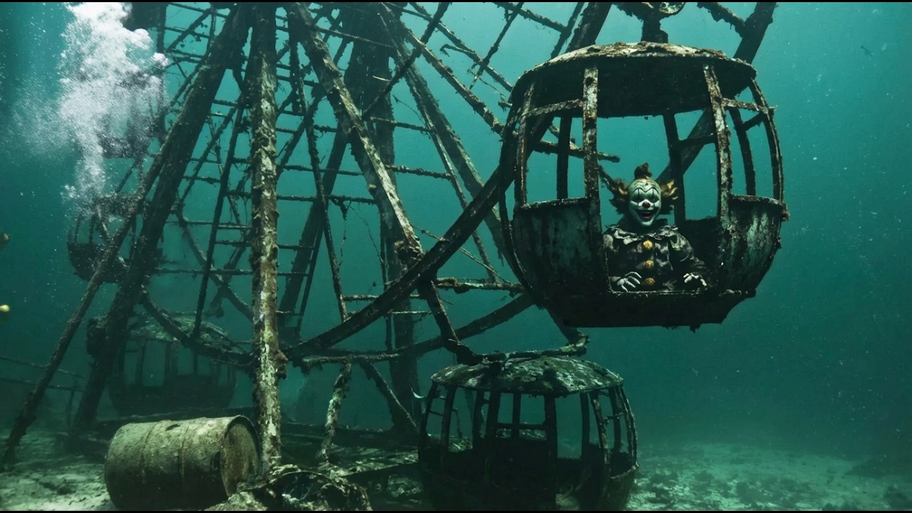 “Sunken Carnival Ferris Wheel Car Found Underwater 😱 | What Happened?”