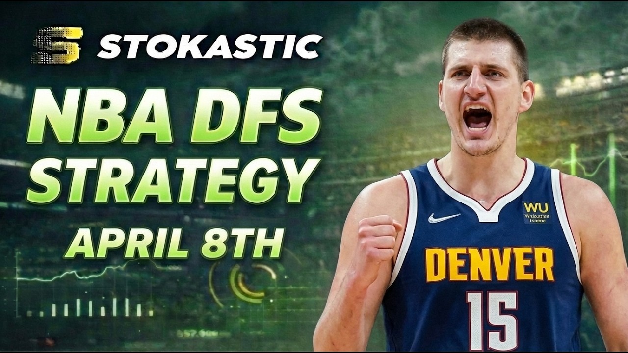 NBA DFS Strategy Wednesday 4/8/26 | DraftKings & FanDuel NBA Lineup Picks