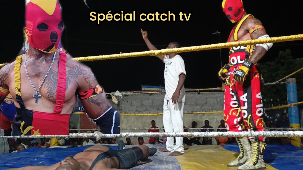 🚨COMBAT CATCH TSHANGU MASQUE YA ANGOLA ALINGI ABOMA MAÎTRE CHOUNGU EYINDI ABIMISI ROBOT YA KINDOKI