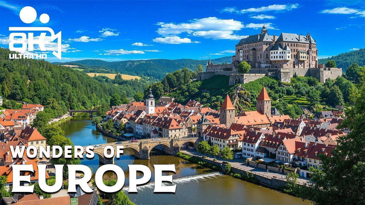 Wonders of Europe – Explore Historic Capitals, Villages, and Timeless Landscapes | Travel Video 4K