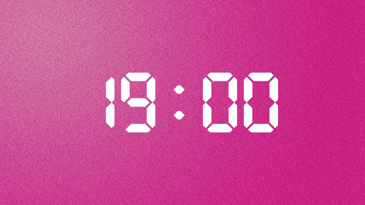 19 Minute Timer Luxurious Work | Rose Gold Edition | NX