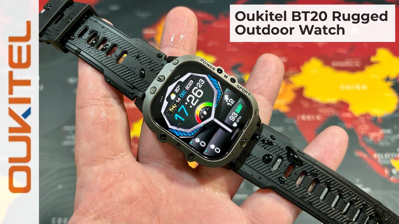 Oukitel BT20 - The Best Rugged Sport Smartwatch
