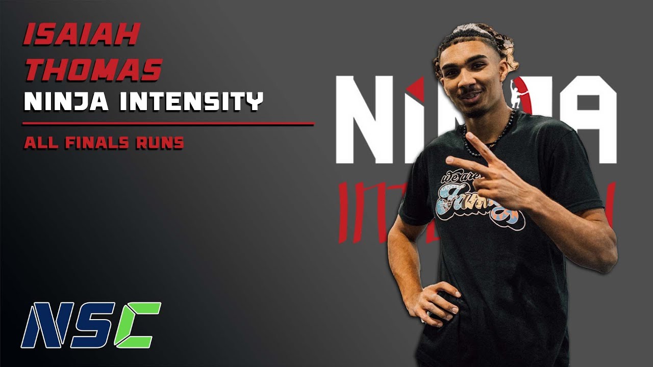 NSC 1st Place Isaiah Thomas | Every Finals Run From Ninja Intensity Qualifier | Season 2