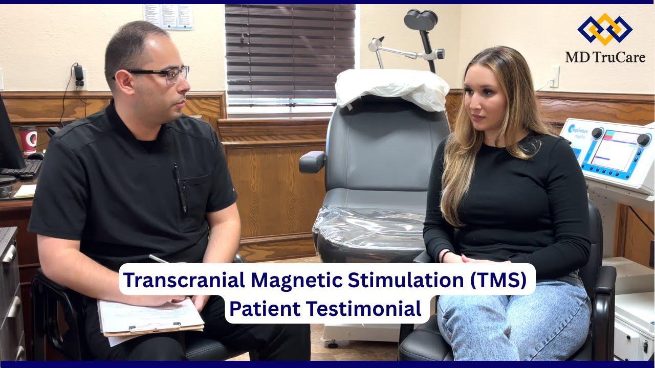 TMS (Transcranial Magnetic Stimulation) Patient Testimonial | MD TruCare