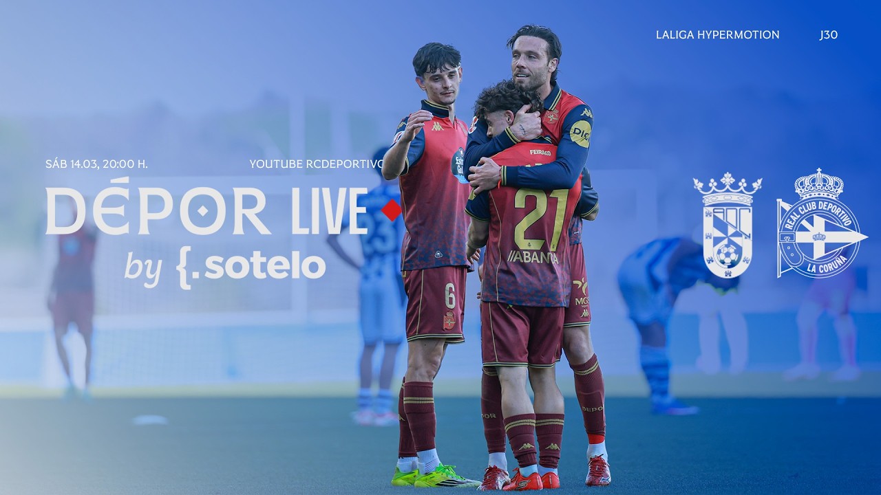 AD CEUTA vs DÉPOR en DIRECTO | Dépor Live by Sotelo