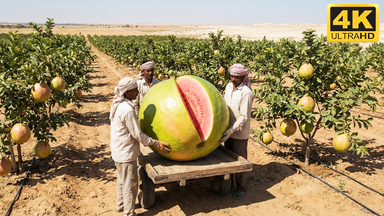 Incredible! Allahabad Pink Guava Thriving In The Desert – The Results Shocked Everyone