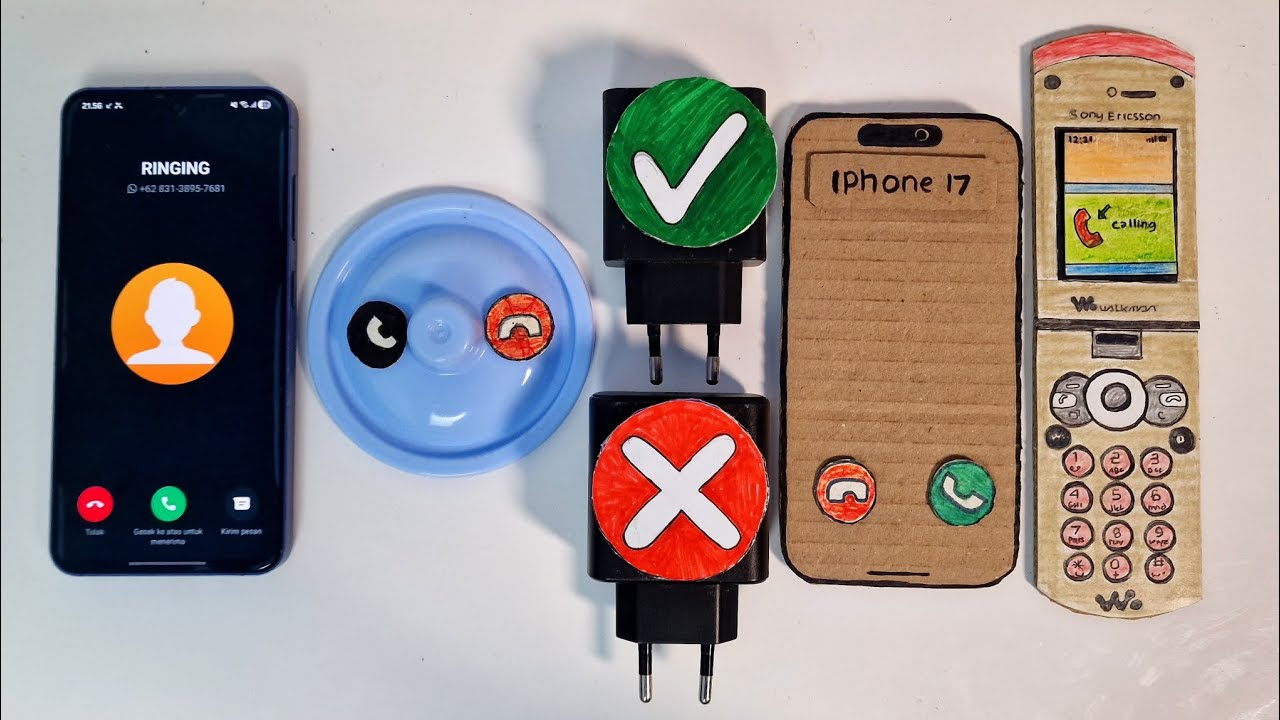 Samsung s24/light cicle/charger phone/iphone 17/SONY folder, whatsapp+incoming calls