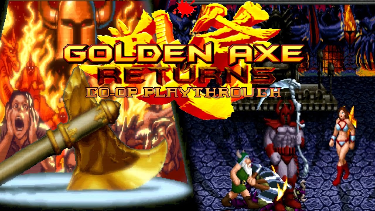 Golden Axe Returns (PC) CO-OP Playthrough / The unofficial pursuit of the golden axe. Stolen again!