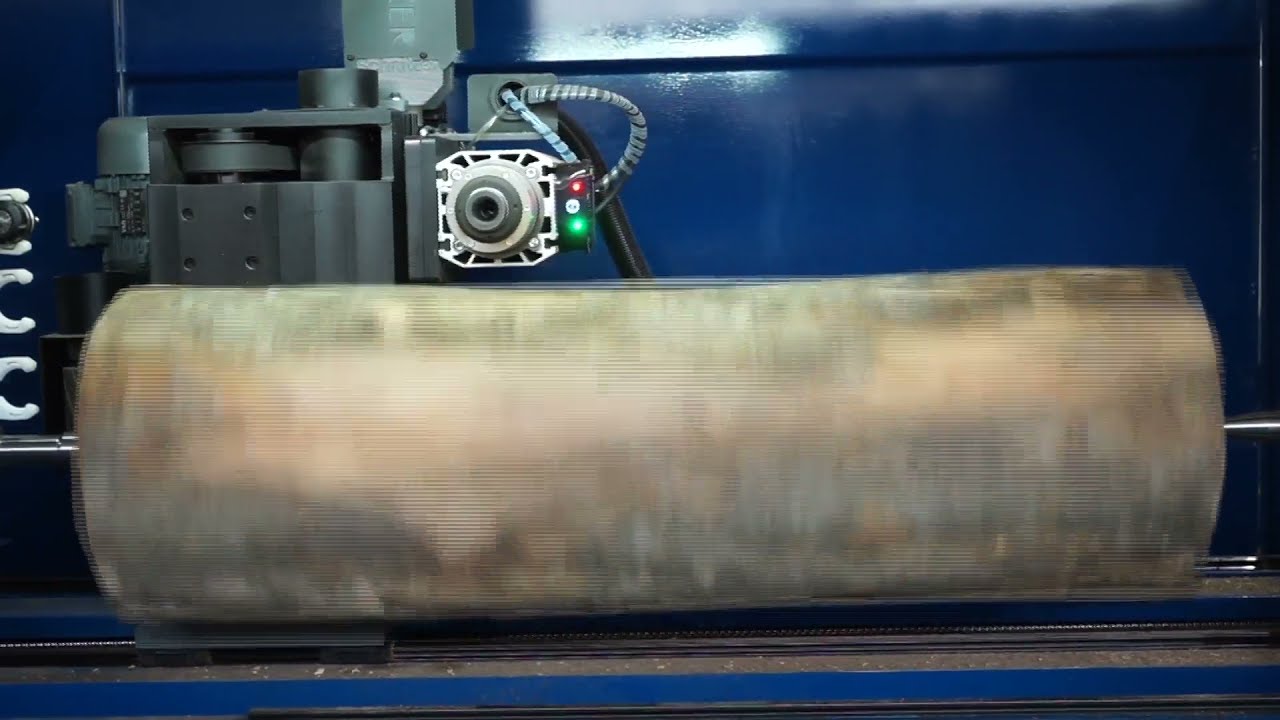 117 Kiloluk Ağaç İşledik! 4 Eksen CNC Ağaç Torna Makinesi | 4 Axis CNC Wood Lathe Machine 40x115x117