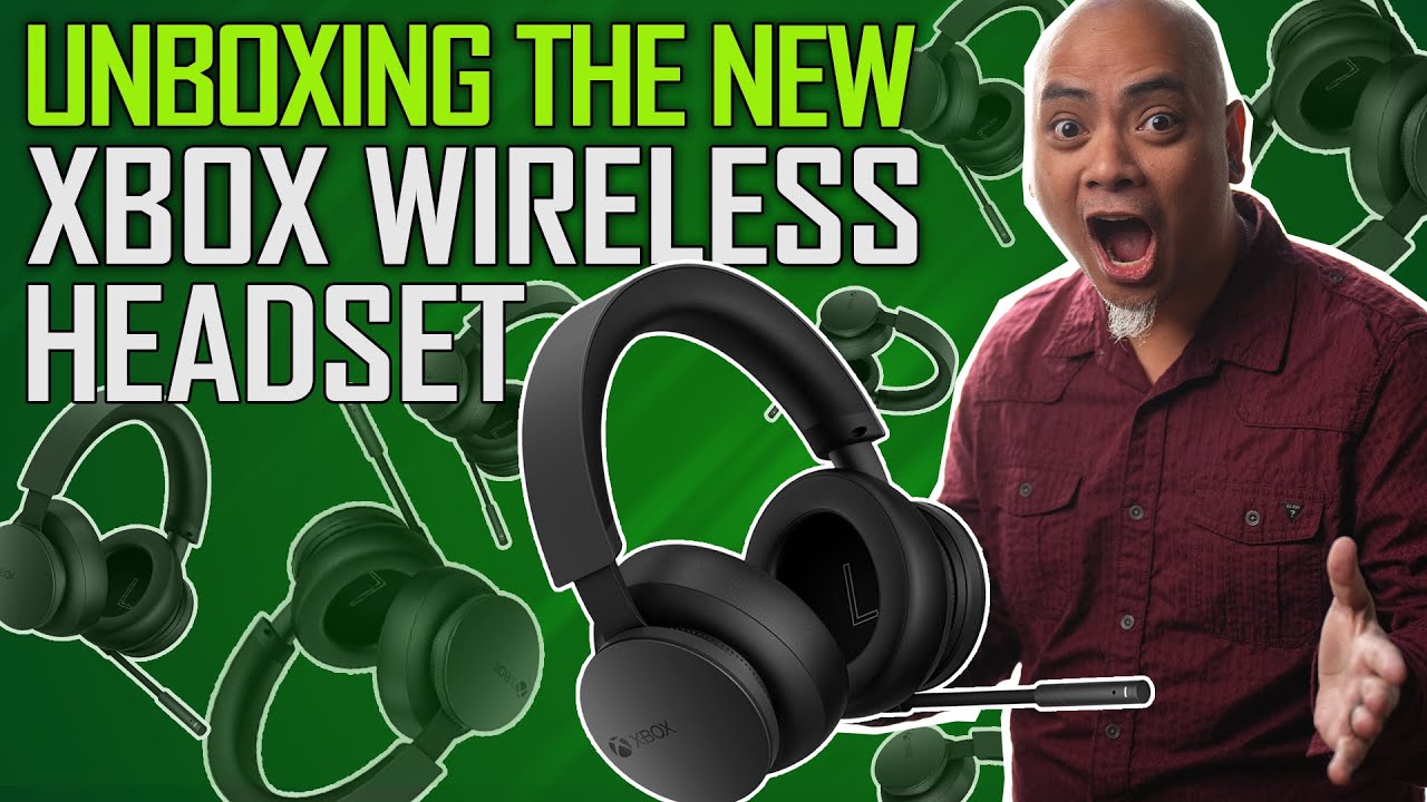 Xbox Wireless Headset Unboxing