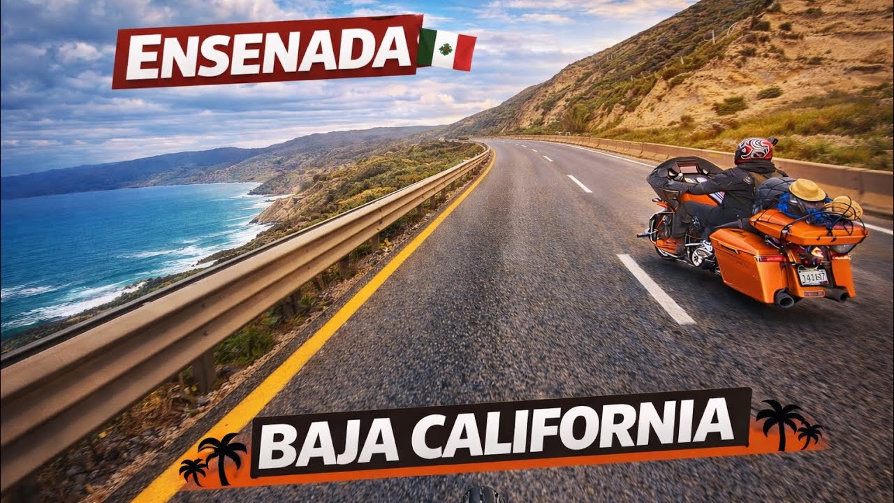 🏍️ Rodando por Ensenada | La Ruta Costera Más Hermosa de Baja California 🌊 