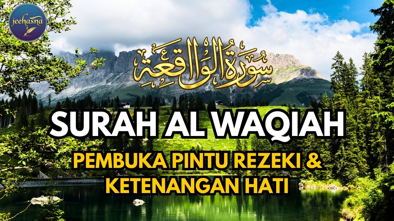 Tenangkan Hati Dan Pikiran! Inilah Ayat Pengusir Kemiskinan | MUROTTAL AL WAQIAH