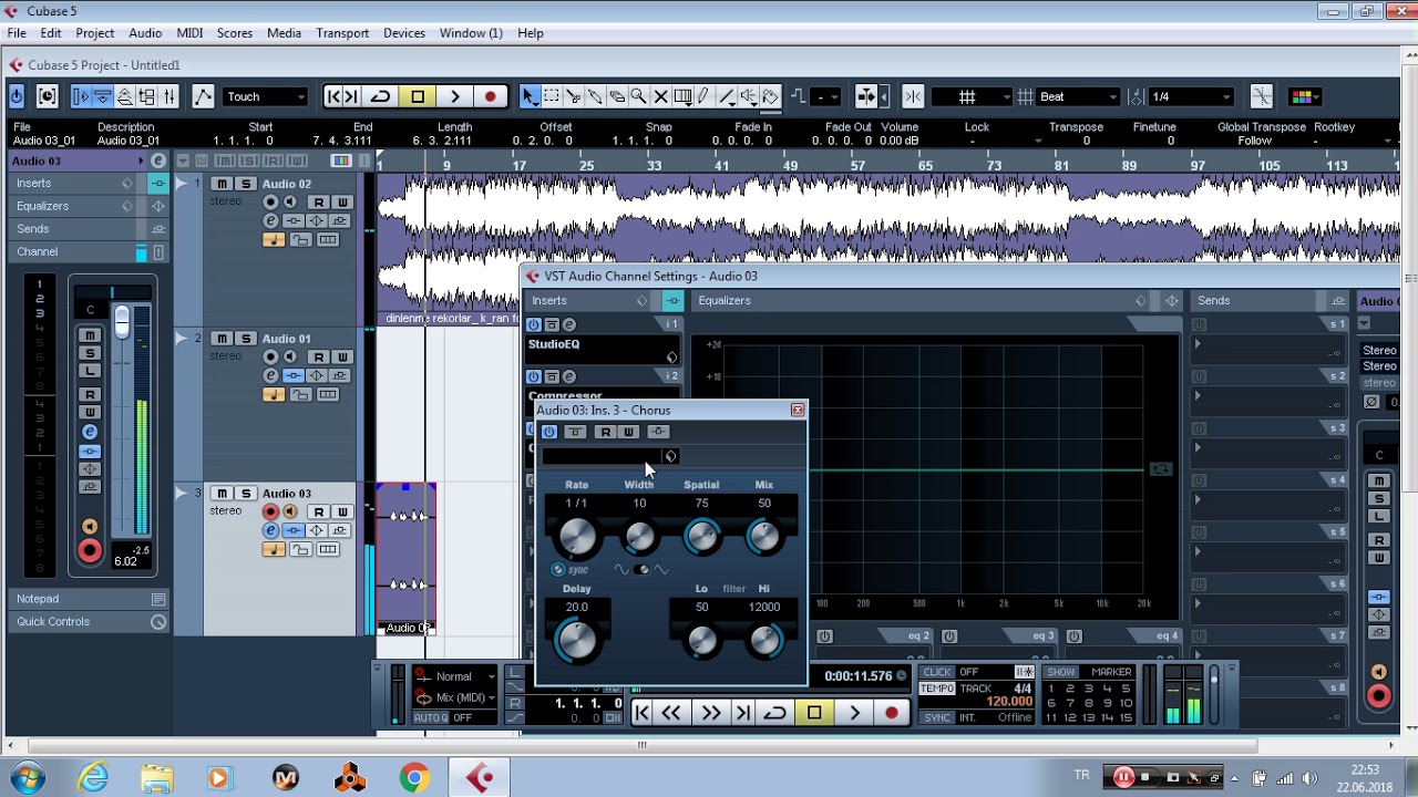 CUBASE DERSLERİ 2.BÖLÜM MİX-MASTERİNG NASIL YAPILIR ?