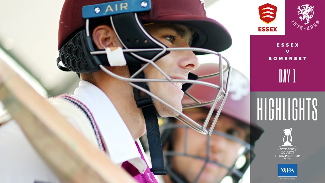 HIGHLIGHTS: Somerset vs Essex Day One 🏏