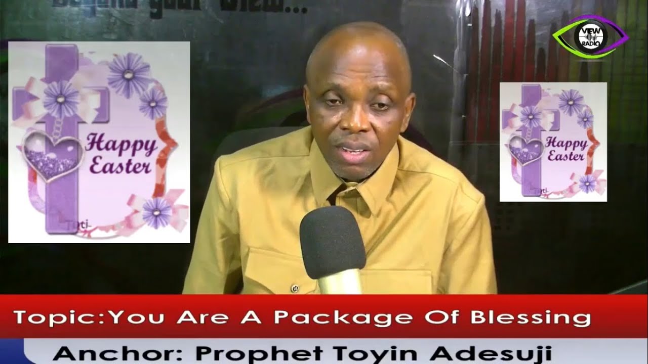 Grace for The Race Easter Monday Edition(18/04/2022) - Topic: You Are A Package Of Blessings