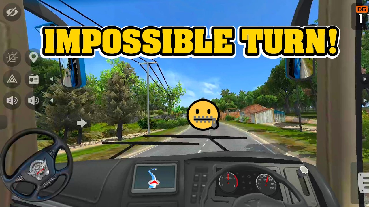 Dangerous Road Bus Driving 😨| Bus Simulator Gameplay