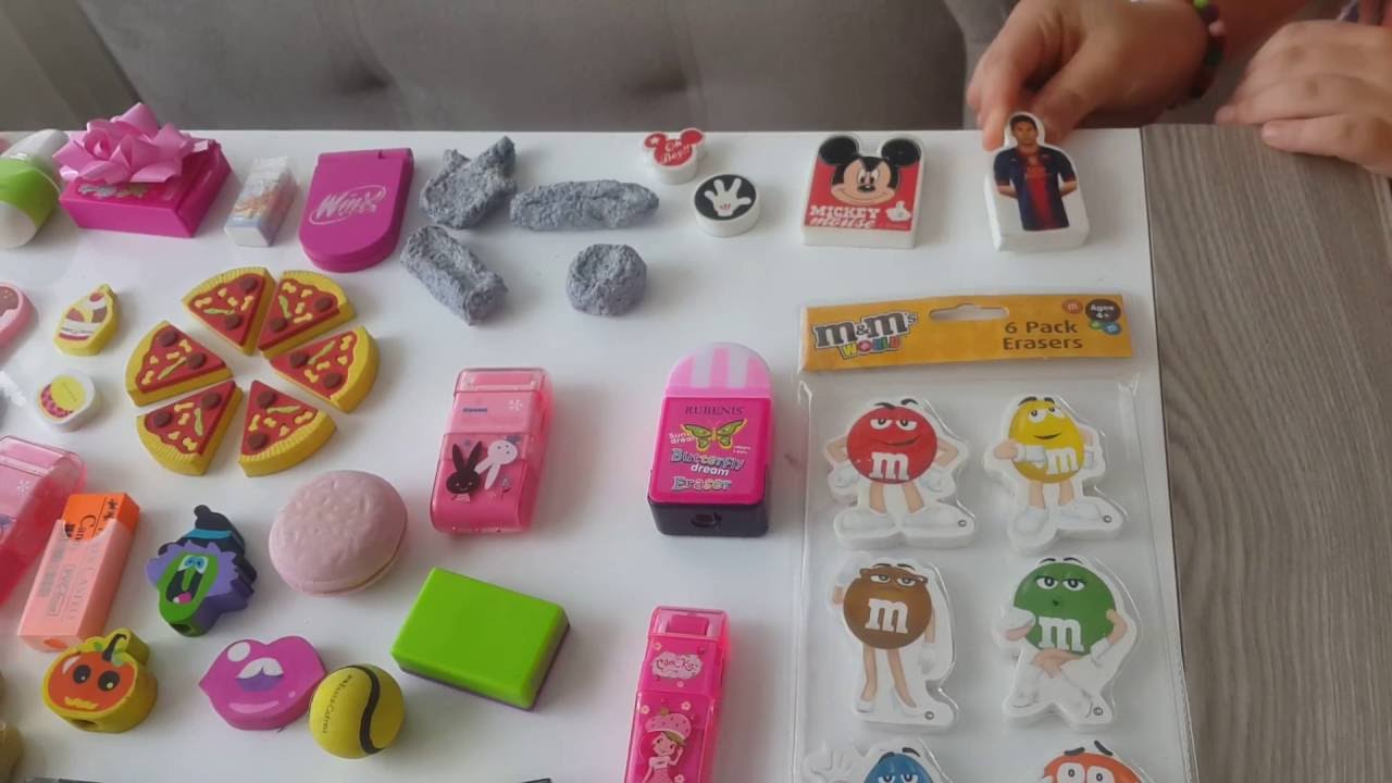 Silgi koleksiyonum ( tamamı ) 😊 ERASER COLLECTION