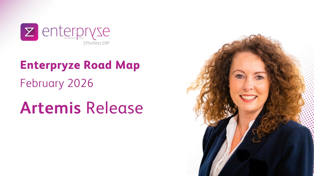 Enterpryze ERP February 2026 Update: 