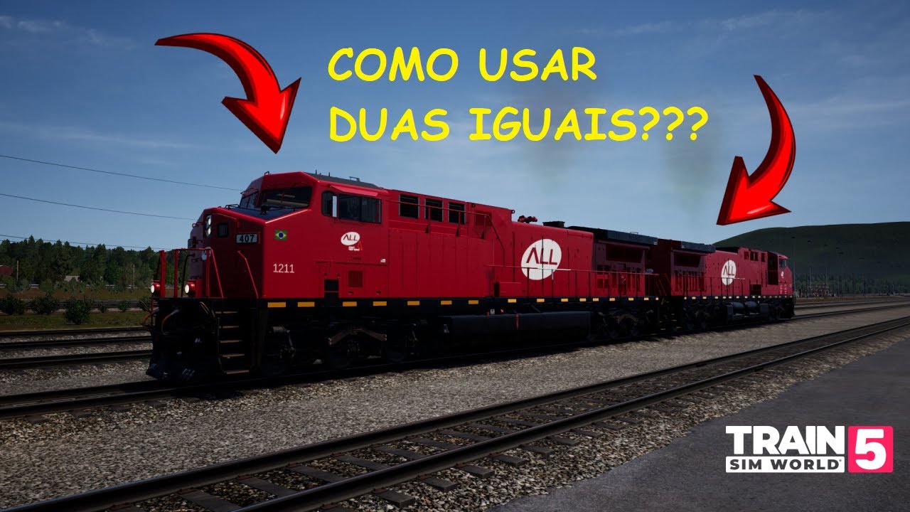 Train Sim World 5: Como usar duas locomotivas iguais em uma composição